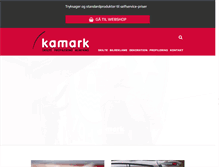 Tablet Screenshot of kamark.dk